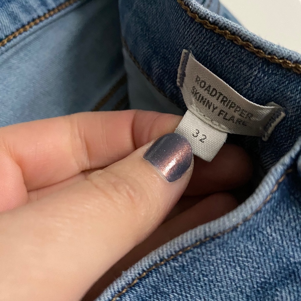 Madewell Roadtripper Skinny Flare Jeans